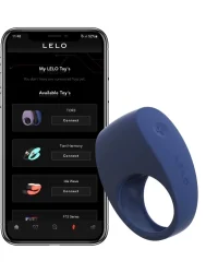 Ерекційне кільце з вібрацією LELO Tor 3 Base Blue