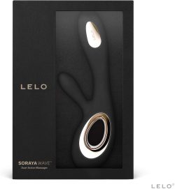 Lelo Soraya Wave - шикарний вібратор-кролик, 21.8х4.6 см (чорний) - Зображення 6