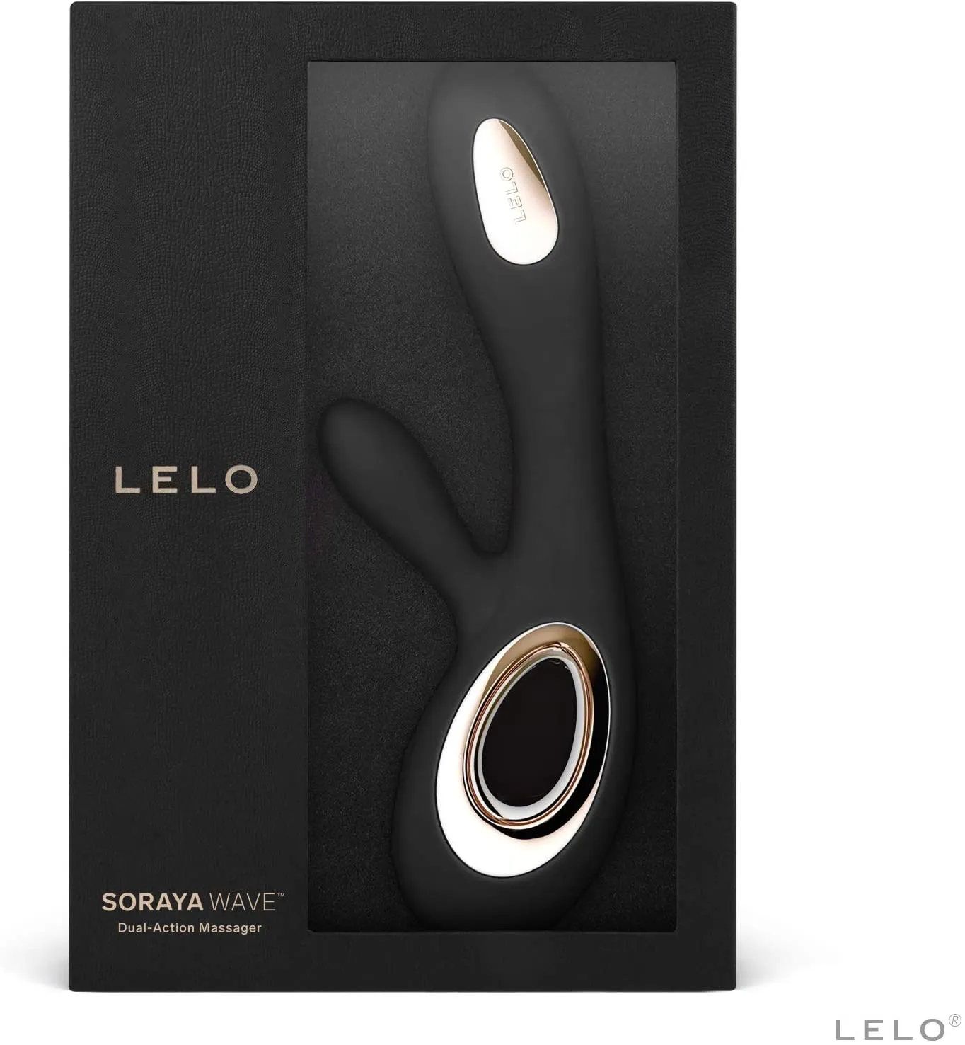 Lelo Soraya Wave — вібратор-кролик, чорний — фото 6
