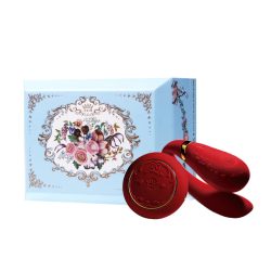 Червоний вібратор для пар Zalo Fanfan set - Зображення 7