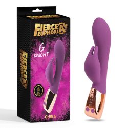Вібратор-кролик Fierce Euphoria G Knight - Зображення 2