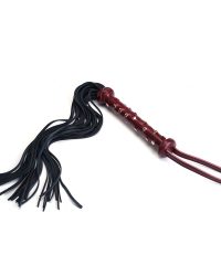 Флогер Liebe Seele Wine Red Studded Flogger