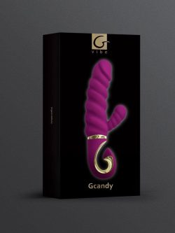 Вібратор-кролик з витим стволом GCandy, 22х4.5 см - Зображення 12