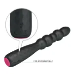 Pretty Love Monroe Vibrator Black-вібратор, 18,5 см (чорний) — фото 7