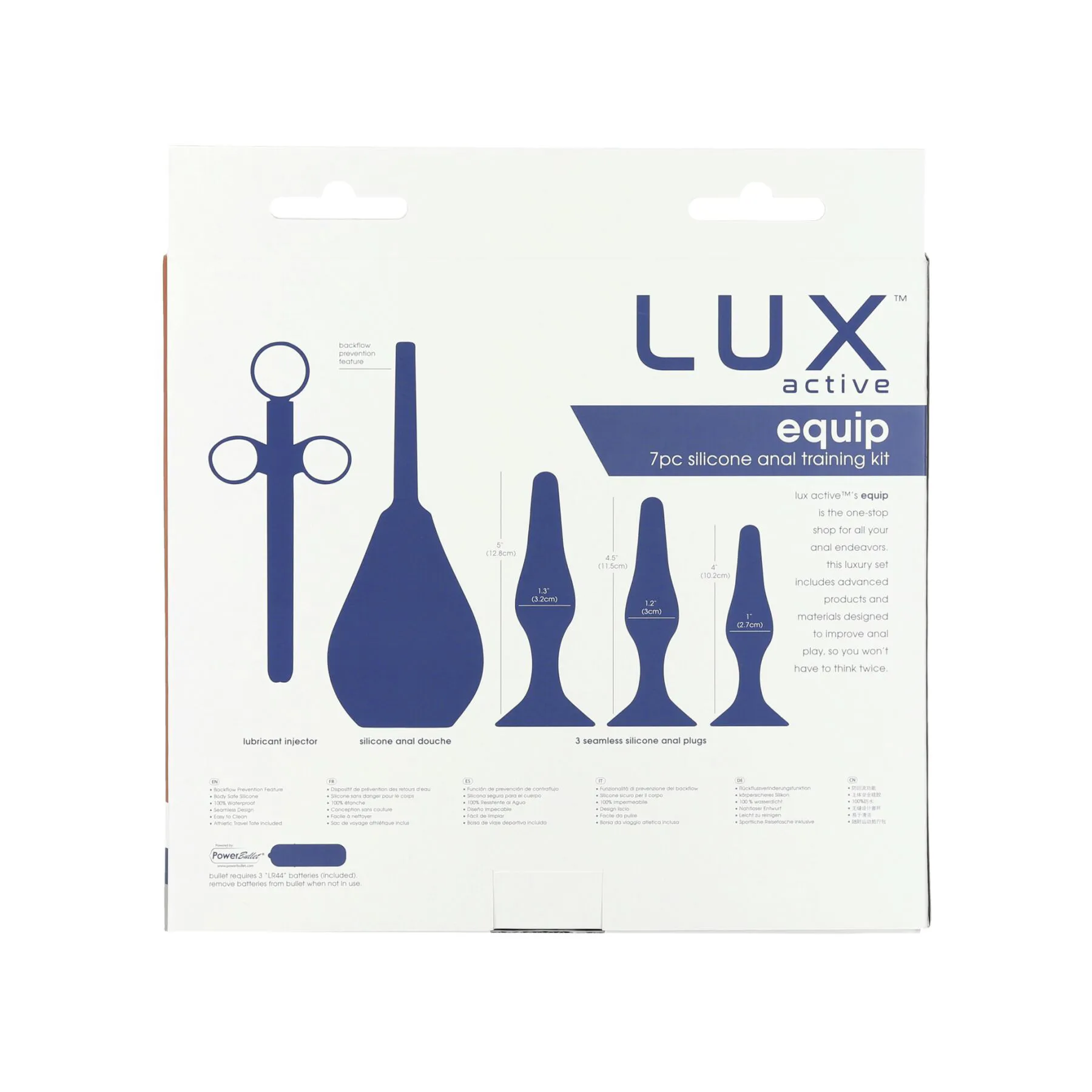 Lux Active Equip Anal Training Kit, синій — фото 11