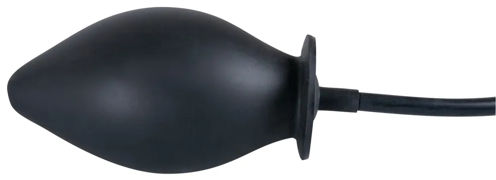 Orion True Black Inflatable Anal Plug — фото 2