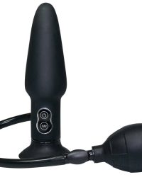 Orion True Vibrating Anal Plug надувна анальна пробка з вібрацією, 17х2.6 см