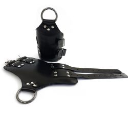 Art of Sex Kinky Hand Cuffs For Suspension манжеты для подвеса за руки из натуральной кожи - Зображення 2