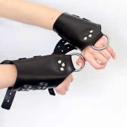 Art of Sex Kinky Hand Cuffs For Suspension манжеты для подвеса за руки из натуральной кожи - Зображення 4
