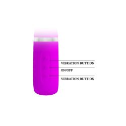 Pretty Love - Prescott Vibrator Pink - Вібратор-кролик, 20 см (фіолетовий) - Зображення 6