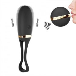 Чорний Dorcel Secret Delight Gold віброяйце з пультом ДК, турборежимом та голосовим керуванням, 7х3.2 см - Зображення 4