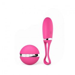 Рожевий Dorcel Secret Delight Magenta віброяйце з пультом ДК, турборежимом та голосовим керуванням, 7х3.2 см