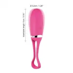 Dorcel Рожевий Dorcel Secret Delight Magenta віброяйце з пультом ДК, турборежимом та голосовим керуванням, 7х3.2 см — фото 7