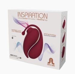 Adrien Lastic Inspiration - Набір із двох вібростимуляторів (бордовий) - Зображення 7