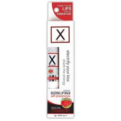 Sensuva - X on the Lips Strawberry - Стимулюючий бальзам для губ з феромонами, полуниця - Зображення 2