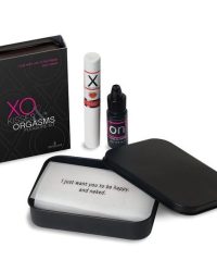 Sensuva XO Kisses & Orgasms – Подарунковий набір: бальзам для губ з феромонами та рідкий вібратор