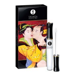 Shunga Divine Oral Pleasure Sparkling Strawberry Wine - стимулюючий блиск для губ (Полуниця та Шампанське), 10 мл - Зображення 2