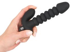 Анальний вібратор Black Velvets Vibrating Medium - Зображення 3