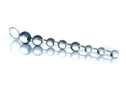 Boss Jelly Anal Beads Clear - анальний ланцюжок, 26х2.8 см (прозорий) - Зображення 2