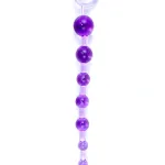 Boss Jelly Anal Beads Purple — фото 1