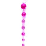 Boss Jelly Anal Beads Pink - анальний ланцюжок, 26х2.8 см (рожевий)