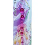 Boss Jelly Anal Beads Pink — фото 3