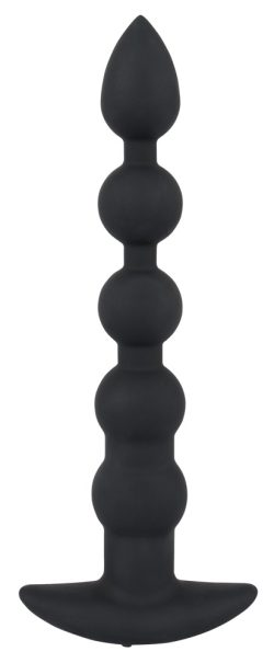 Orion Black Velvets Rechargeable Beads - Анальний ланцюжок з вібрацією, 21х3.1 см (чорний) - Зображення 5