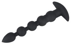 Orion Black Velvets Rechargeable Beads - Анальний ланцюжок з вібрацією, 21х3.1 см (чорний) - Зображення 6