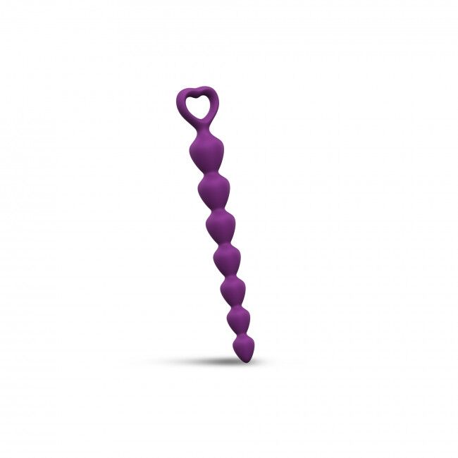 Love To Love Bing Bang Purple Rain – анальний ланцюжок, 14.4х2.2 см (фіолетовий) Dezire 3 Love To Love Bing Bang Purple Rain - анальний ланцюжок, 14.4х2.2 см (фіолетовий) - Зображення 1