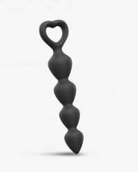 Love To Love Bing Bang Black Onyx – анальний ланцюжок, 14.4х3.3 см, (чорний)
