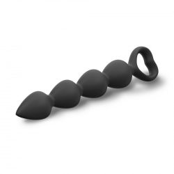 Love To Love Bing Bang Black Onyx - анальний ланцюжок, 14.4х3.3 см, (чорний) - Зображення 3