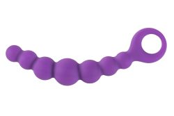Alive Bubble Chain - анальний стимулятор, 21х3 см (фіолетовий) - Зображення 2