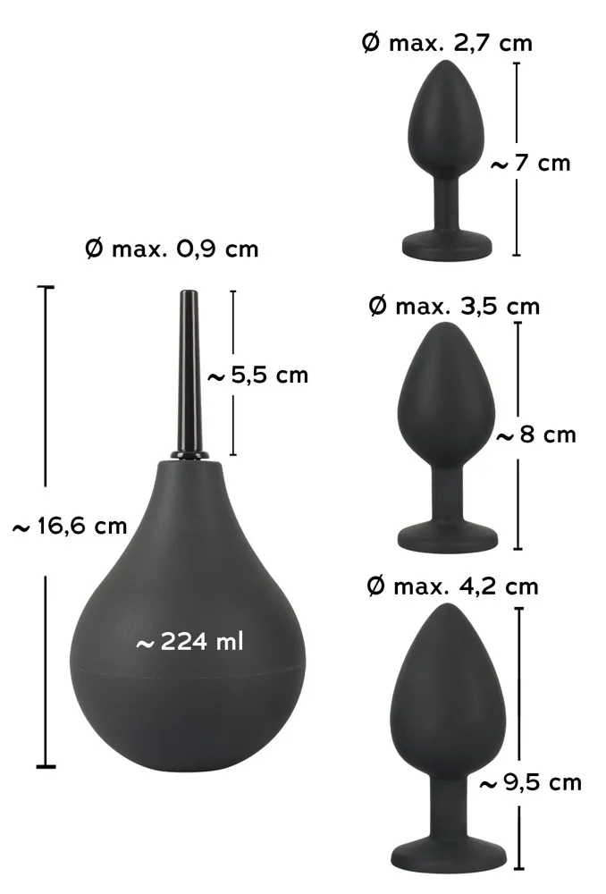 Orion Black Velvets Anal Kit — фото 2
