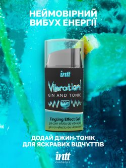 Рідкий вібратор Intt, 15 мл (джин-тонік) - Зображення 6