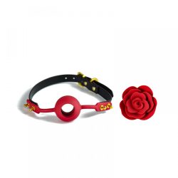 Zalo - Rose Ball Gag - Розкішний кляп у вигляді троянди - Зображення 4