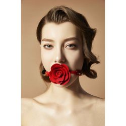 Zalo - Rose Ball Gag - Розкішний кляп у вигляді троянди - Зображення 5