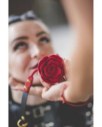 Zalo – Rose Ball Gag – Розкішний кляп у вигляді троянди