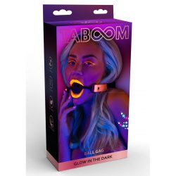 Taboom Ball Gag - Кляп кулька, 4 см (рожевий) - Зображення 3