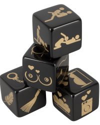Dice Set – Гральні кубики для сексу, (чорний)