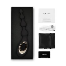 LELO Soraya Beads Black - Анальний вібратор, 23,4 см (чорний) - Зображення 5