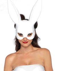 Leg Avenue-Masquerade Rabbit Mask White – Сексуальна маска кролика