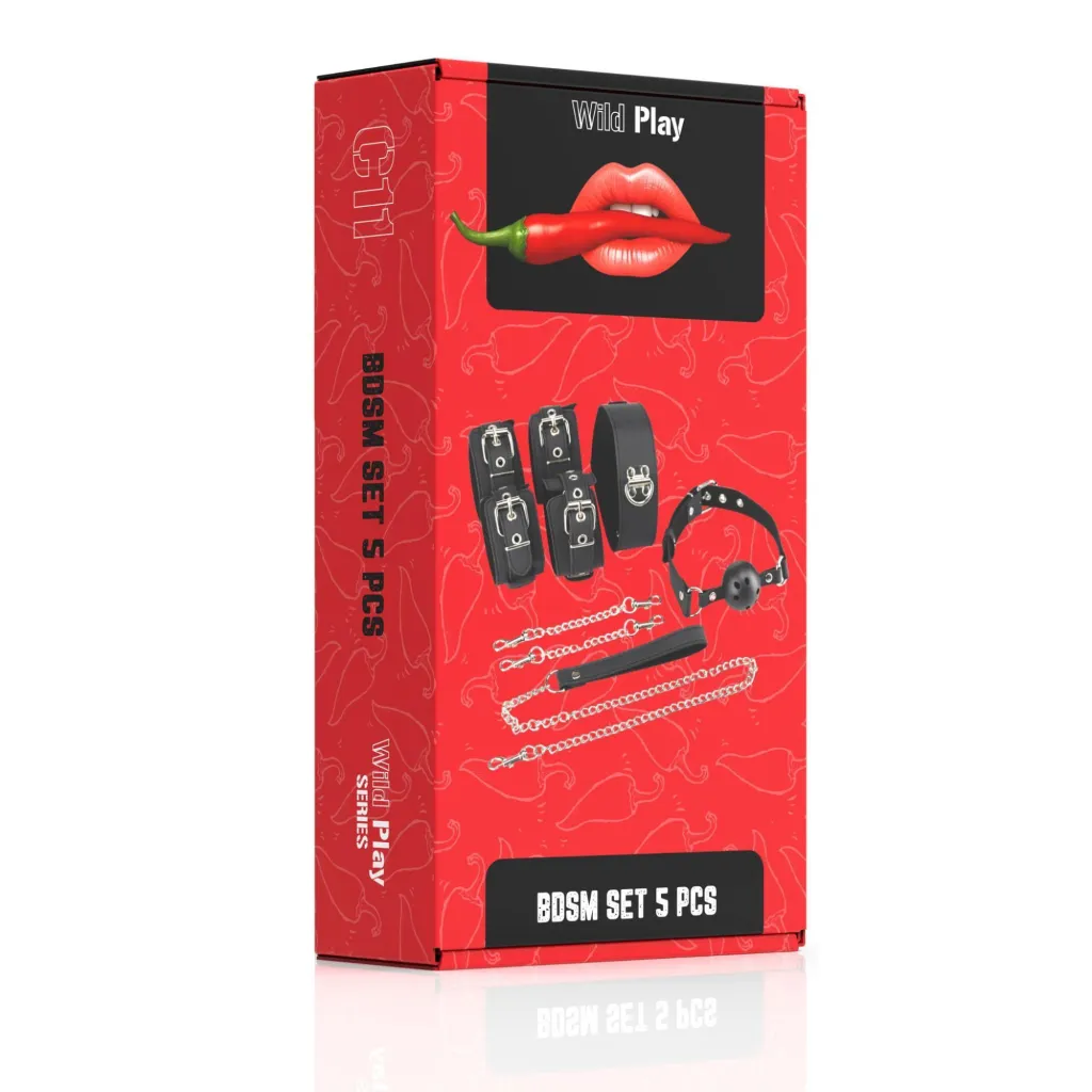 Erospace Wild Play BDSM Set — 5 предметів — фото 8
