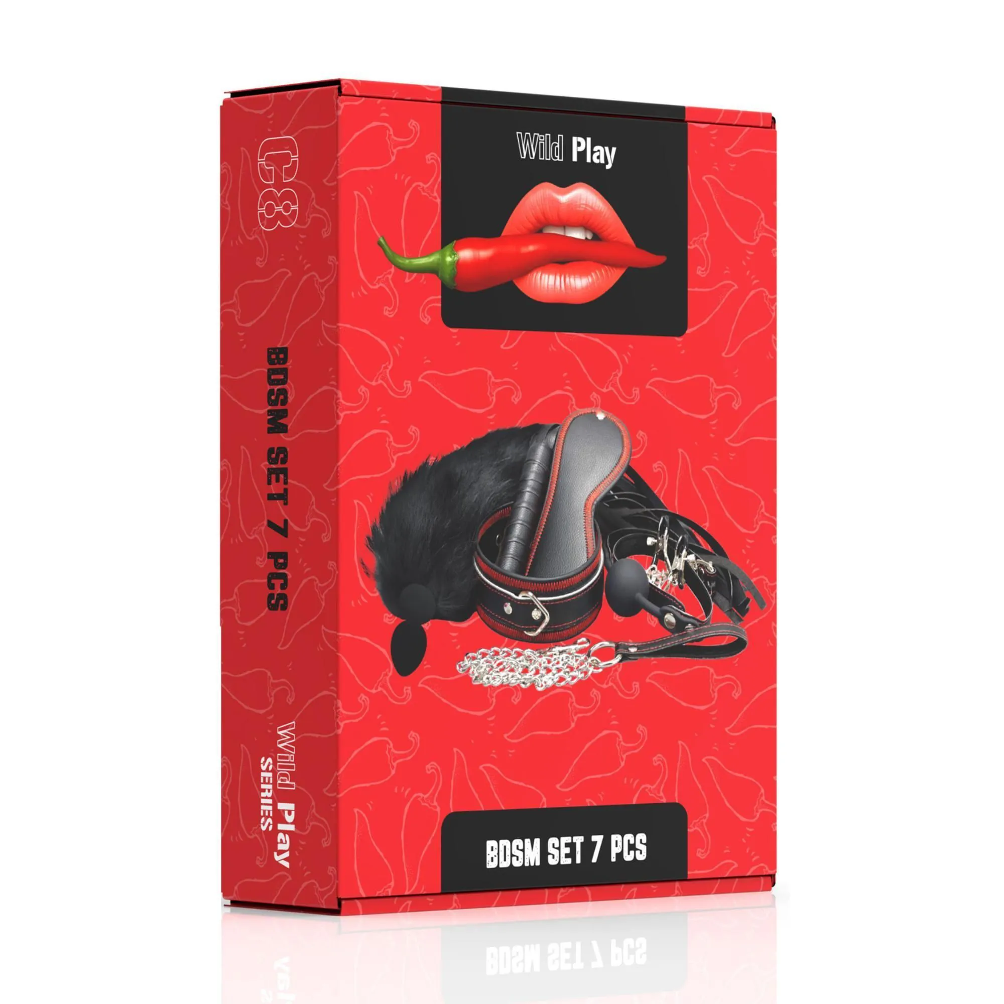 Erospace Wild Play BDSM Set — 7 предметів — фото 10