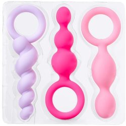 Satisfyer Plugs Booty Call набір анальних пробок, 3 шт (Різнокольоровий) - Зображення 8