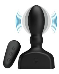 Надувна анальна пробка з вібрацією Mr.Play