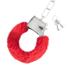 Наручники металеві з хутром Love Cuffs Crushious - Зображення 2