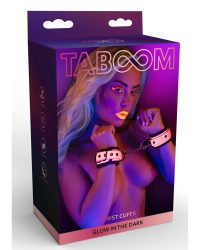 Taboom Wrist Cuffs – Наручники-манжети, 19 см (рожевий)