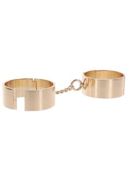 Taboom Slave Wrist Cuffs - Наручники металеві, (золотий) - Зображення 5