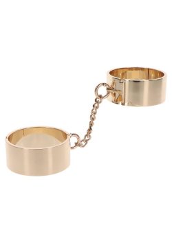 Taboom Slave Wrist Cuffs - Наручники металеві, (золотий) - Зображення 2