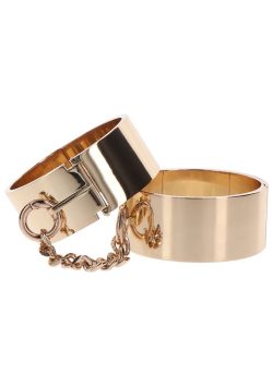 Taboom Slave Wrist Cuffs - Наручники металеві, (золотий) - Зображення 4